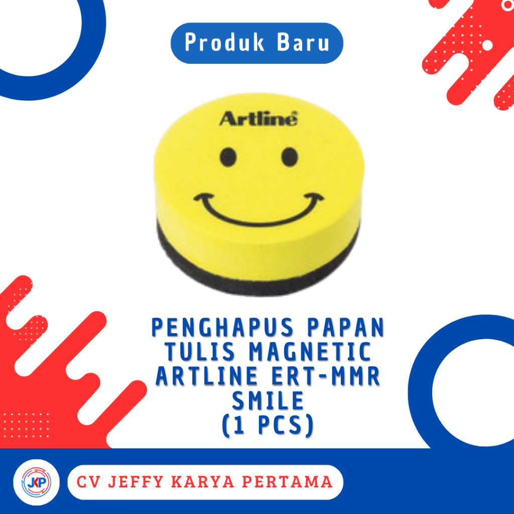 

Penghapus Papan Tulis Magnetic Artline ERT-MMR Smile (1 Pcs)