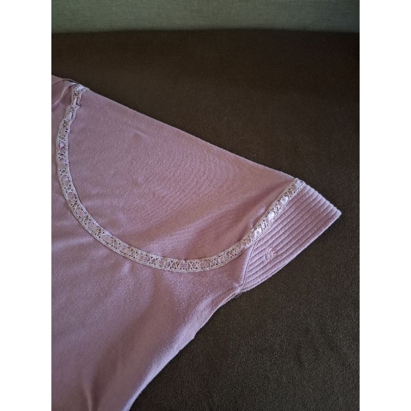 [PRELOVED] JILBAB RABBANI ORI WARNA DUSTY PINK MODEL TALI SERUT