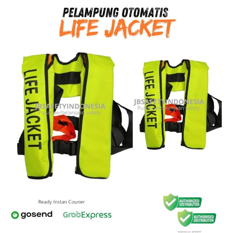 LIFE JACKET PELAMPUNG OTOMATIS DAN MANUAL - LIFE JACKET OTOMATIS- PELAMPUNG DEWASA