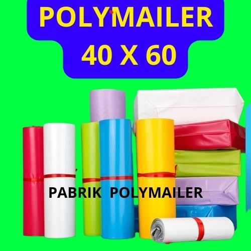 Polymailer Warna 40x60 / Plastik Packing Hitam 40x60 - Pabrik Plastik Packing dan Pabrik Polymailer
