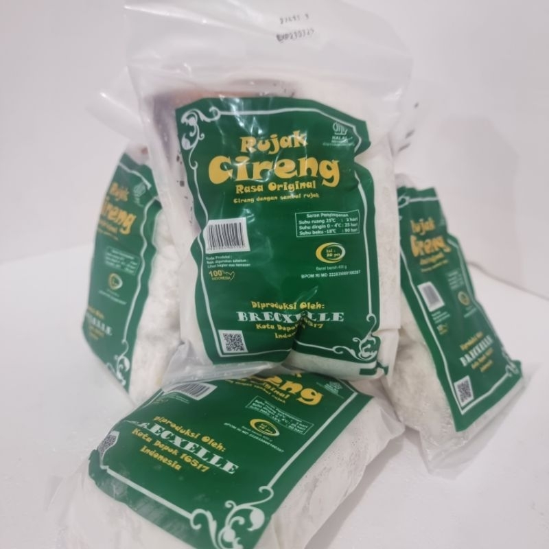 

Brecxelle Rujak Cireng Rasa Original 400g isi 20