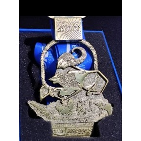 Medal/ Mendali Finisher Pocari Run ke 8 tahun  2021 -10K