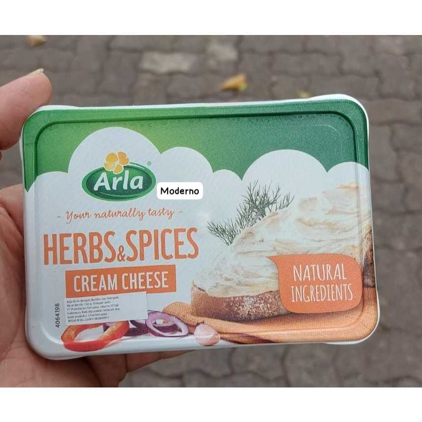 

Arla cream cheese herbs spices 150gr