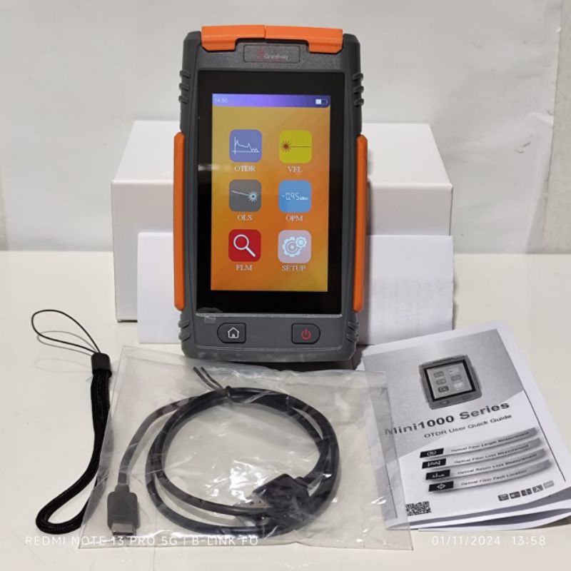 otdr grandway m1000d / otdr 2 lamda / otdr fiber optik