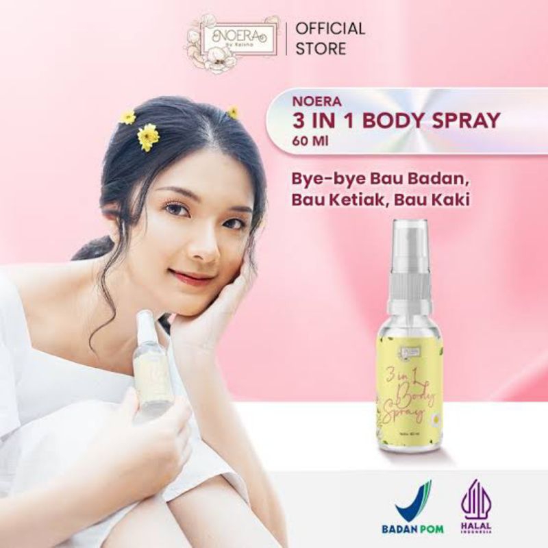 MANADO NOERA 3 IN 1 BODY  SPRAY