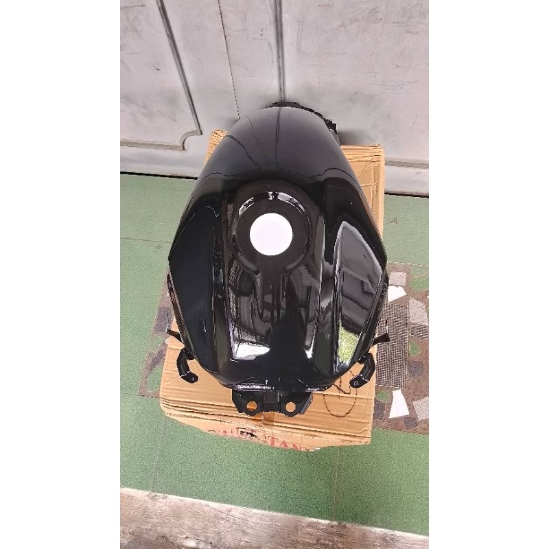 TANKI TANGKI BENSIN CB150 R FUEL TANK HONDA CB150 150 R OLD MEREK LOKAL JW BAHAN PLAT HITAM/Tangki b