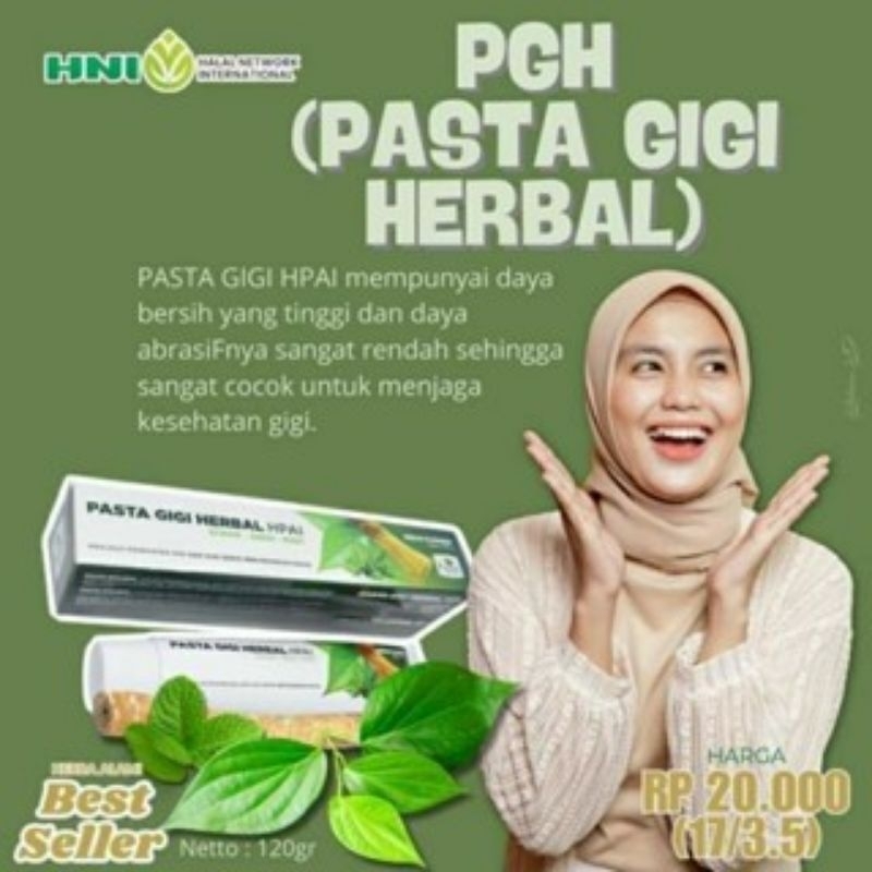 pasta gigi herbal hni hpai