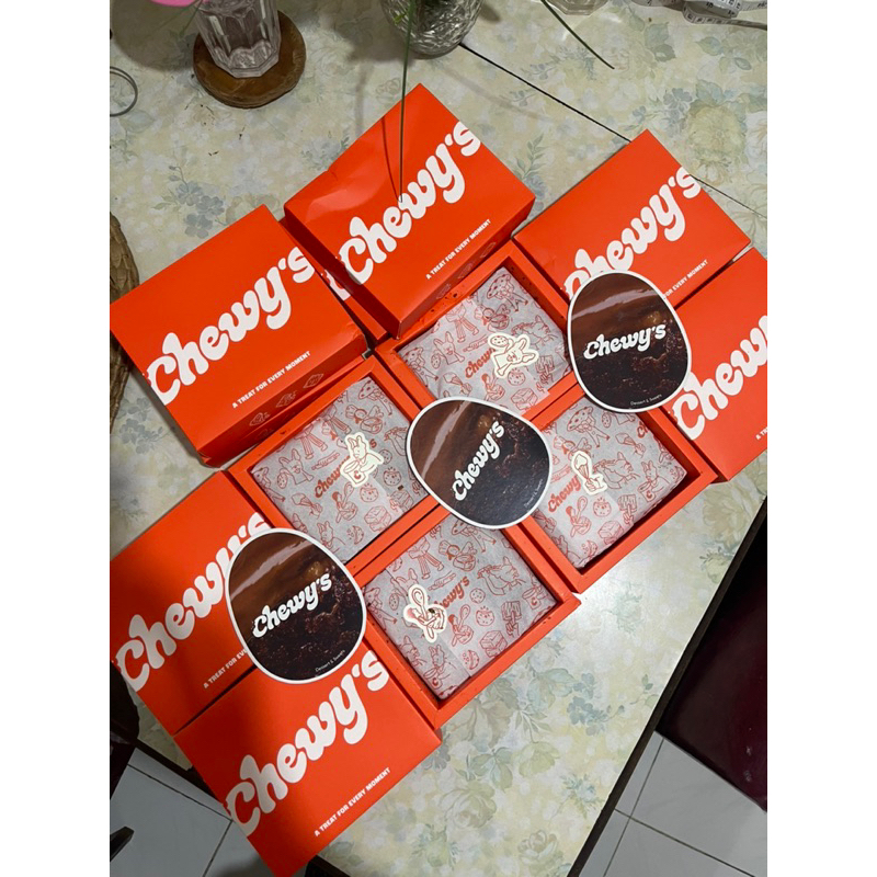

READY CHEWYS BROWNIES KAMARI L 20 PCS (BACA KETERANGAN)