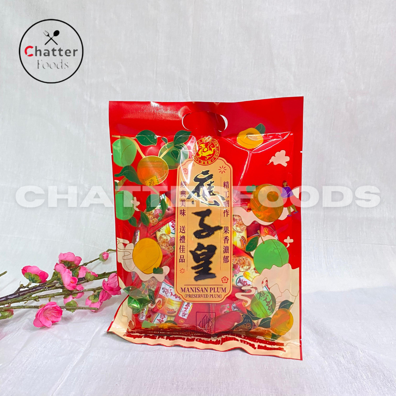 

(Chatter Foods) Manisan Plum Ying Zi Huang 380Gr ( Isi 19Pcs) / Manisan Buah Plum