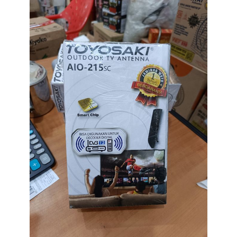 Antena Tv Digital toyosaki indoor outdoor AIO215sc / Antena Toyosaki AIO 215SC / Antena Digital Toyo