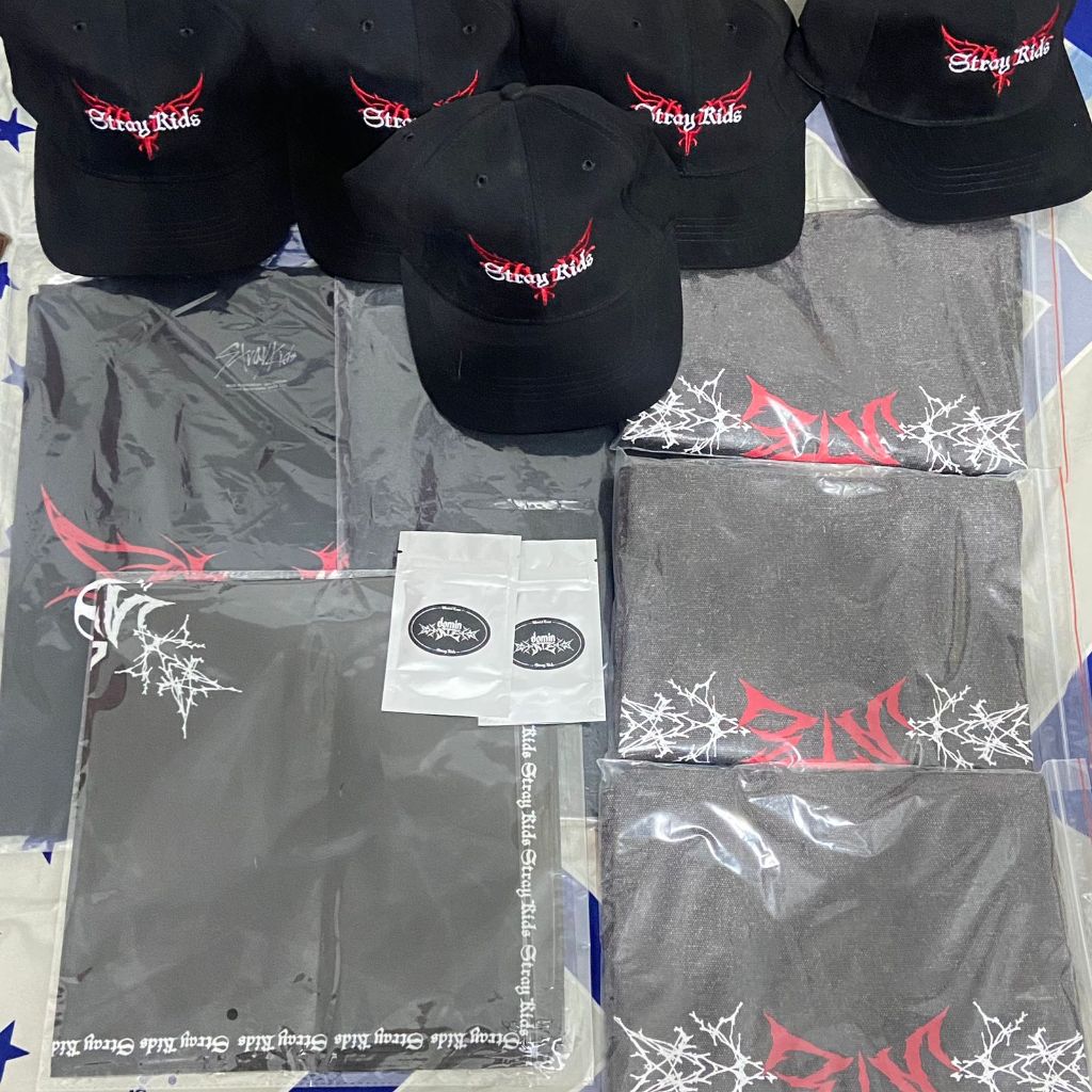 [READY STOCK] OFFICIAL STRAY KIDS MERCH CONCERT JAKARTA DOMINATE