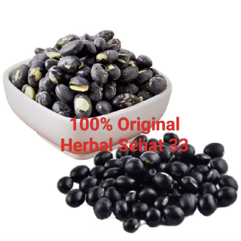 

organik kacang hitam kedelai hitam black bean black soy bean 100g