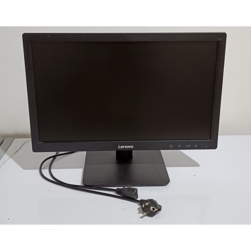 Monitor LCD komputer Lenovo 18inch