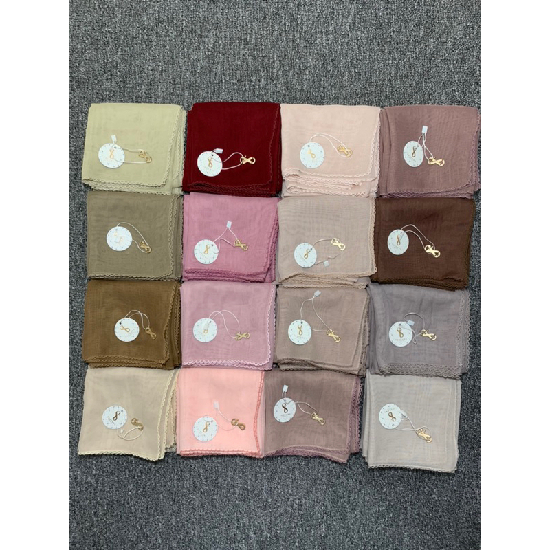 Hijab Paris Jepang Embroldery ~ Tuscany