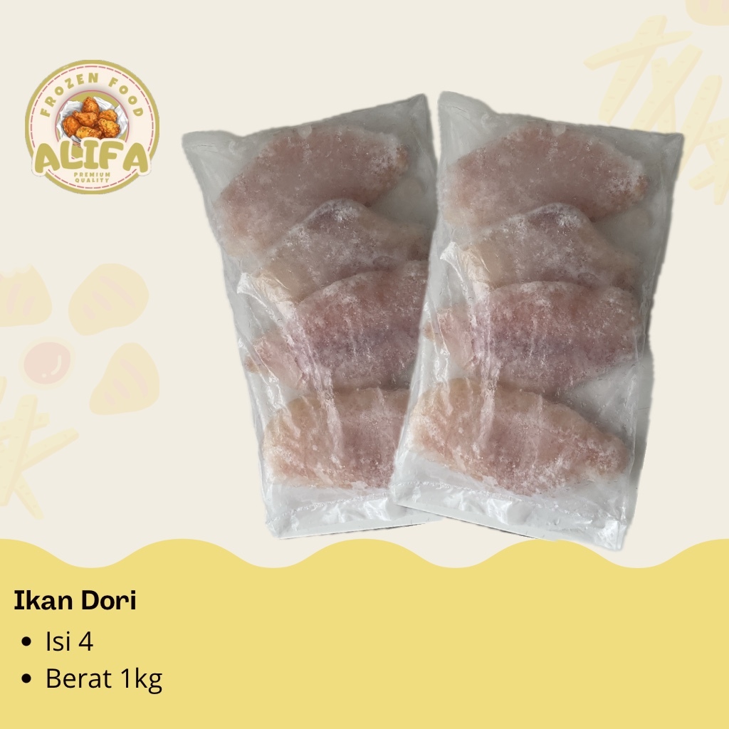 

Ikan Dori Fillet Premium Quality Isi 4 Berat 1kg