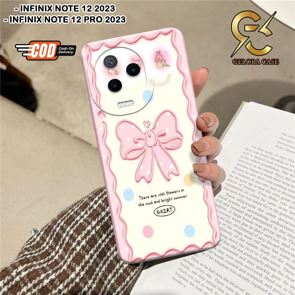 Softcase Infinix Note 12 2023 / Note 12 Pro 2023 - Geloracase -  Case Infinix Note 12 2023 Fashion C