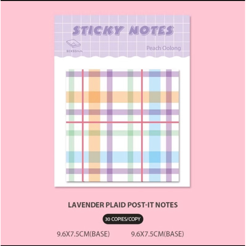 

STICKY NOTES MINI / MEMO PAD / KERTAS CATATAN MINI