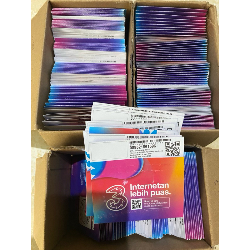 Perdana 14,5gb 1box isi 150 pcs