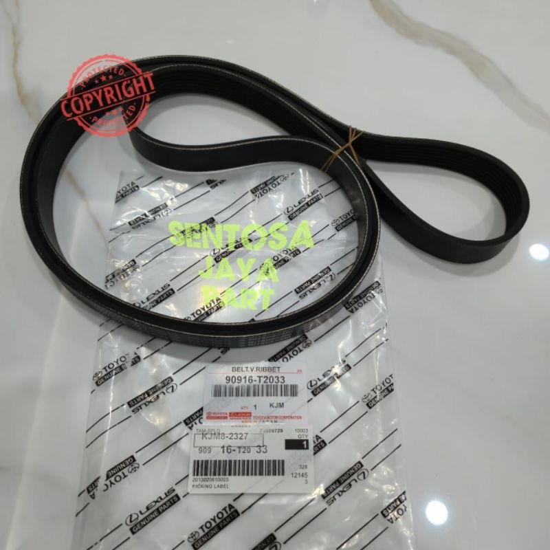 FAN BELT INNOVA REBORN DIESEL 7PK2050- VAN BELT INNOVA REBORN DIESEL 7PK2050