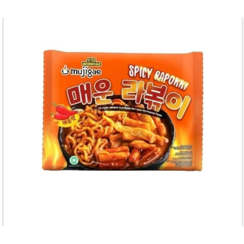 MUJIGAE Spicy Rapokki 260gram