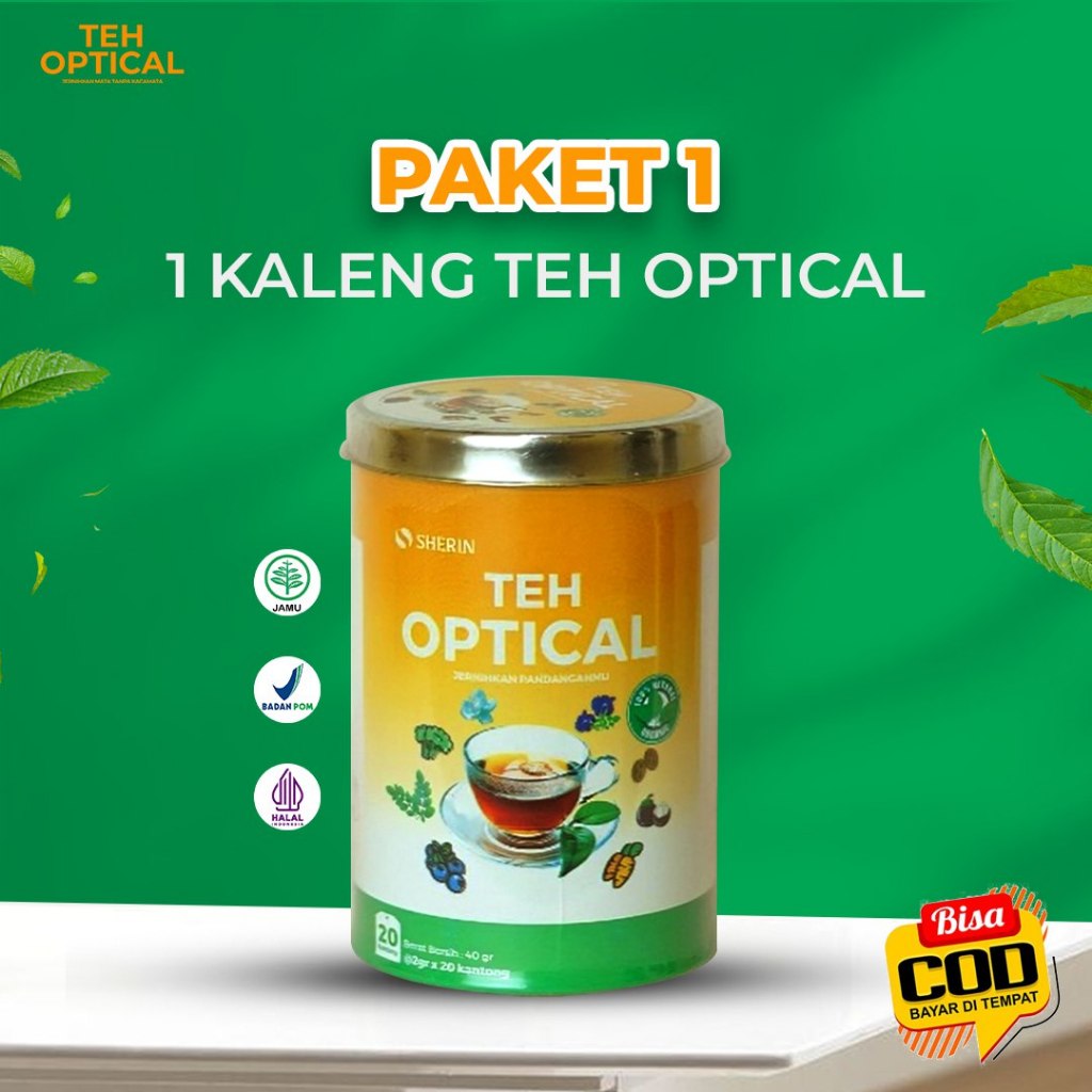 

Teh optikal sehatkan mata tanpa kacamata, Hebal alami