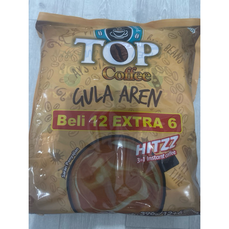 

TOP Coffee Gula Aren Beli 12 Extra 6 HITZZ