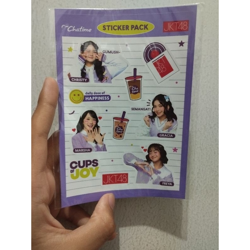 

Chatime Stiker Pack JKT48