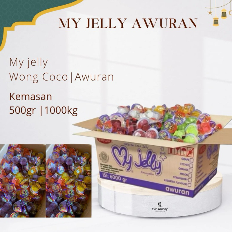 

My jelly wong coco awuran 1kg