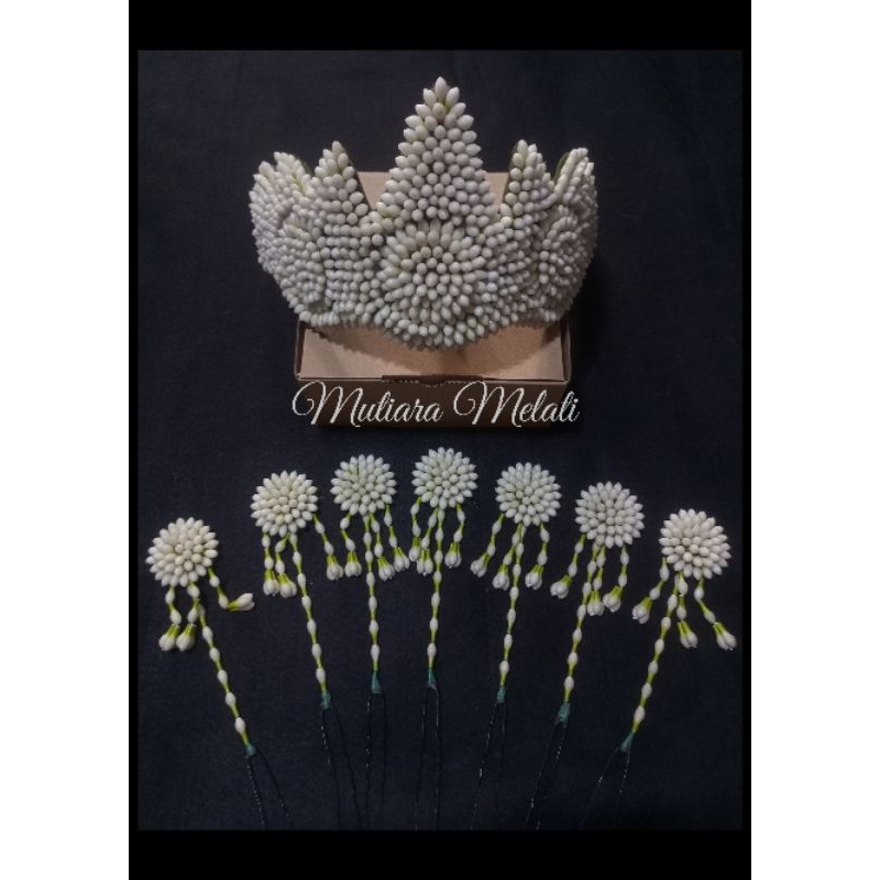 SIGER SUNDA FULL MELATI SULTAN PREMIUM MELATI IMITASI MELATI PALSU MIRIP ASLI