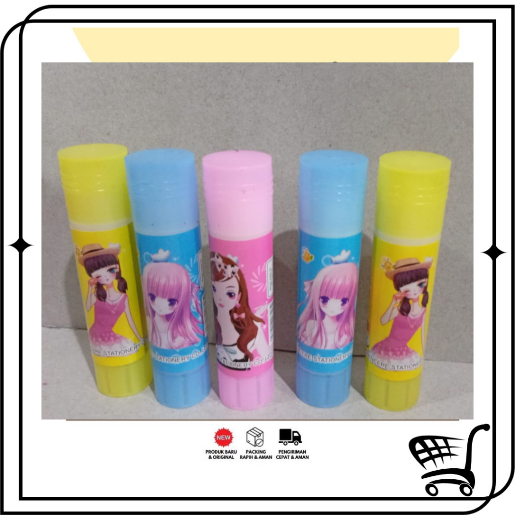 

Toko99 - Lem Glue Stick Fancy murah/lem kertas Glue Stick ( eceran)