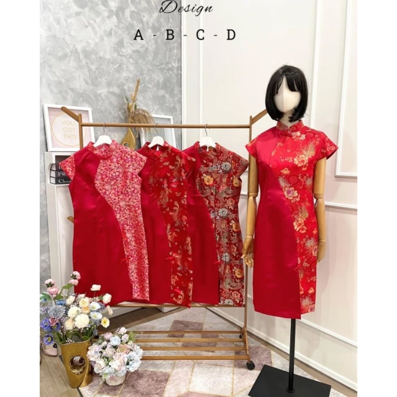 D5371 | DRESS CHEONGSAM IMPORT PREMIUM