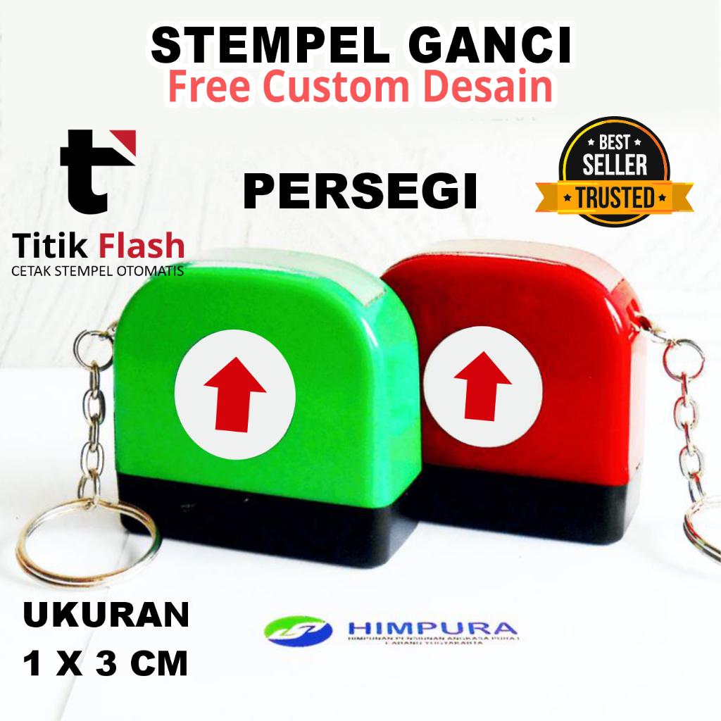

( PROMO ) STEMPEL GANCI UKURAN 1 X 3 CM