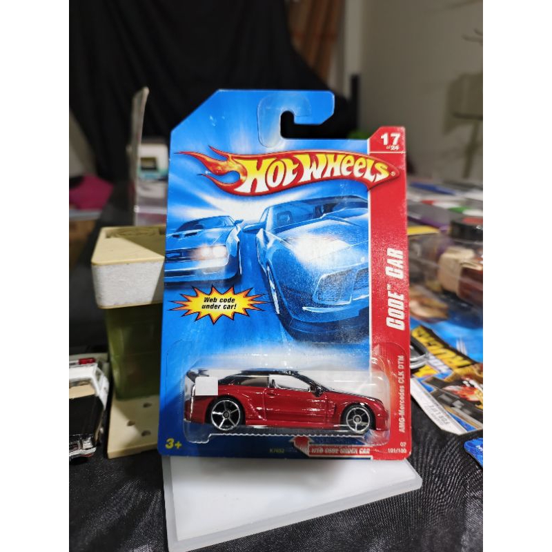 Hot Wheels AMG Mercedes CLK DTM (Blue Card)