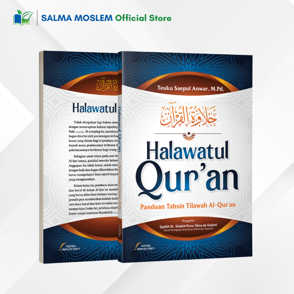 Buku Halawatul Quran Panduan Tahsin Tilawah Al Quran - Pustaka Imam Syafi'i