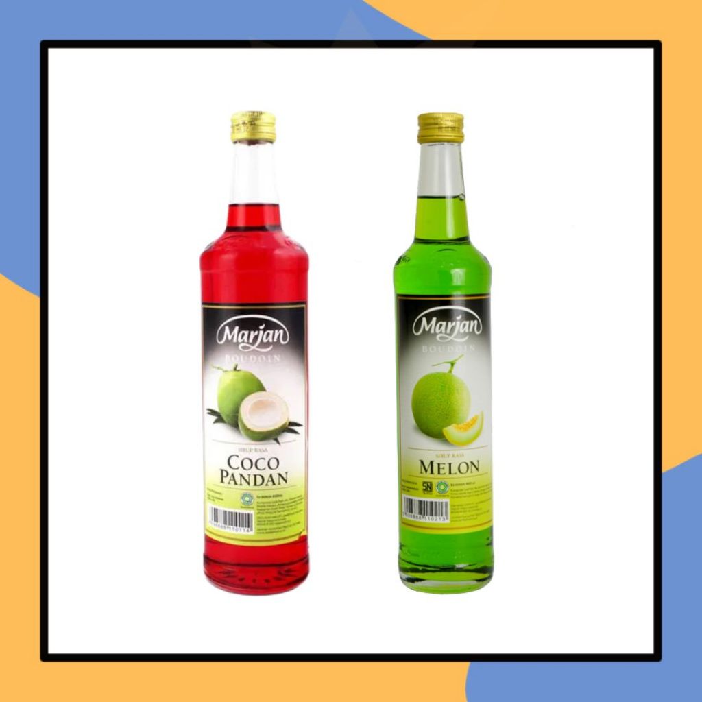 

[KHUSUS INSTAN] Sirup Marjan Special Boudoin 460ml Syrup Manis Aneka Rasa Buah Melon Cocopandan