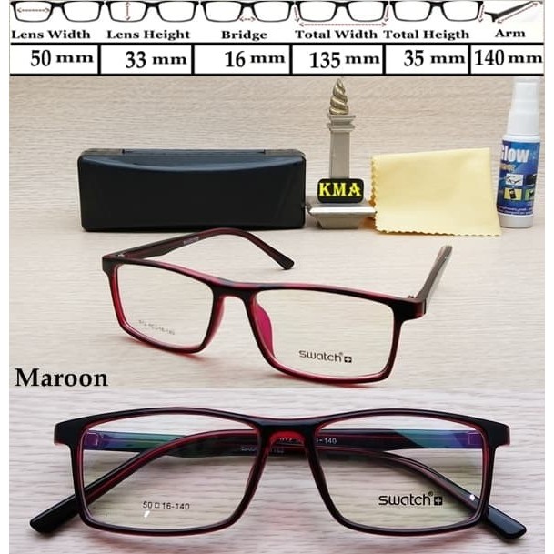 frame kacamata SWATCH kacamata minus kotak swatch minus terbaru