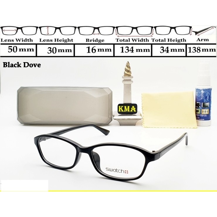 kacamata minus SWATCH frame kacamata unisex minus swatch