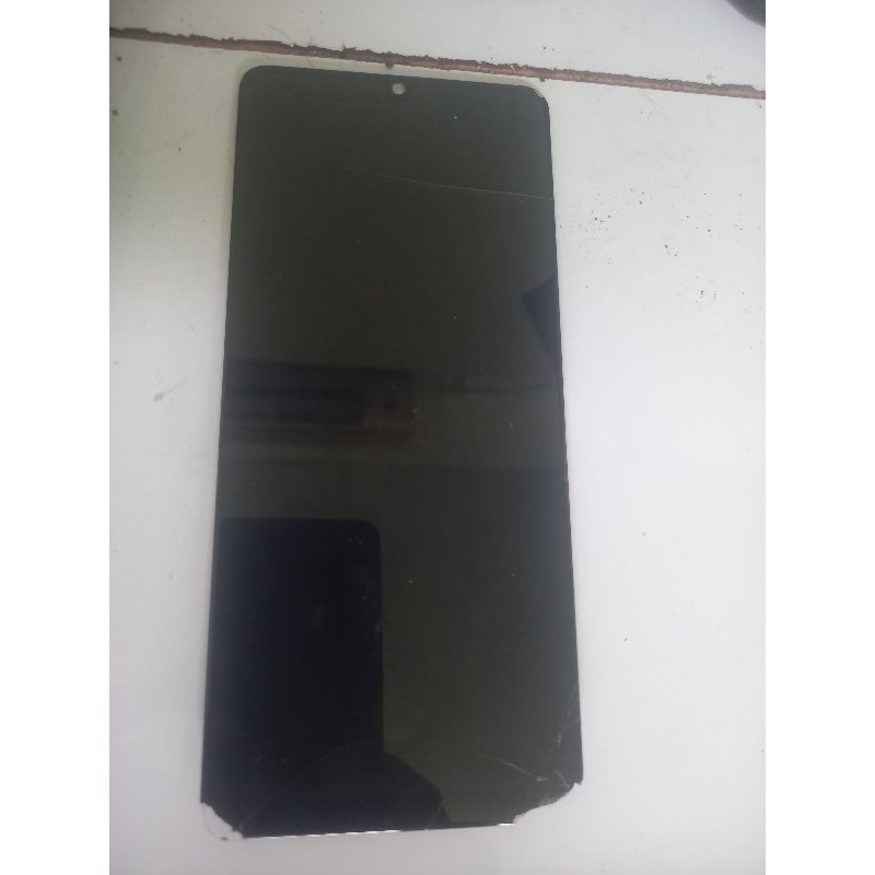 LCD Samsung A31 original copotan minus