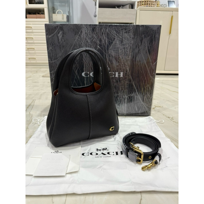 PRELOVED Coach Lana 23 Black Ghw ORIGINAL AUTHENTIC