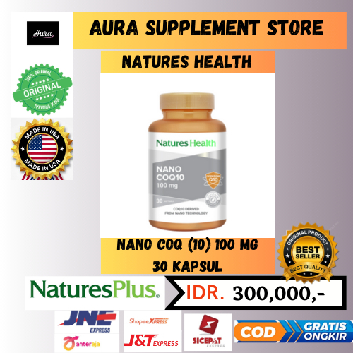 NATURES HEALTH NANO COQ10 ISI 30 KAPSUL