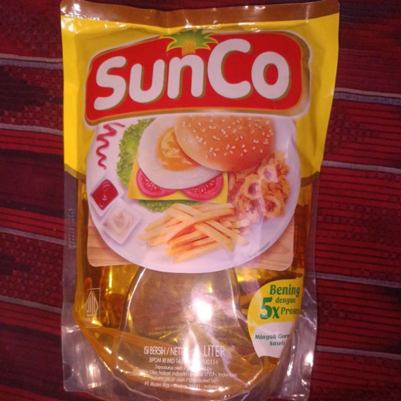 

Sunco 2liter SunCo Minyak Goreng Bening dengan 5x Proses