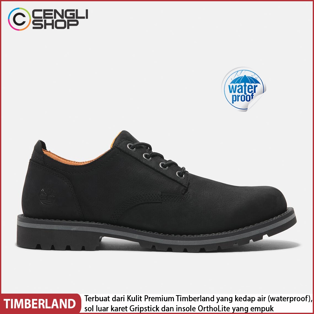 SEPATU TIMBERLAND PANTOFEL PRIA ORIGINAL FORMAL LOW CUT BOOT BOOTS KULIT ASLI ORI WATERPROOF TM07