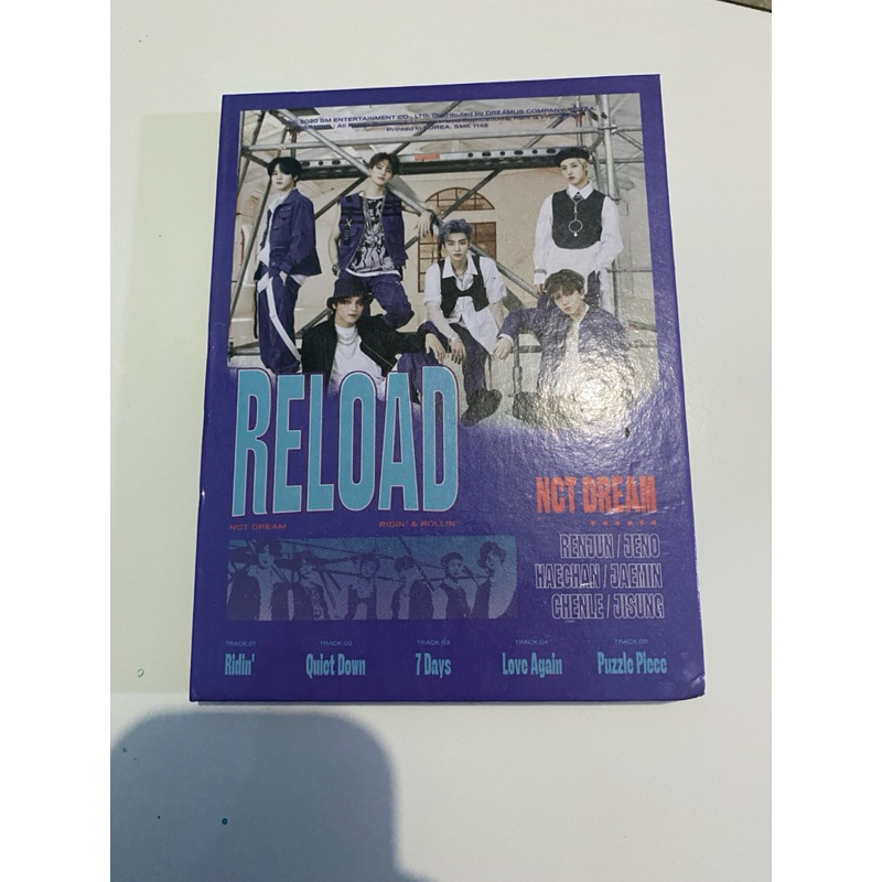 ALBUM ONLY RELOAD NCT DREAM ROLLIN' VER