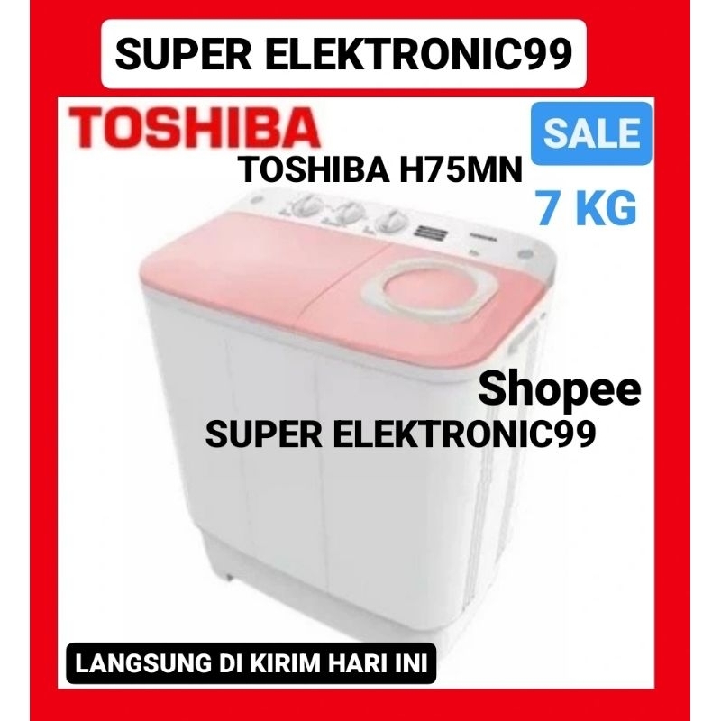 MESIN CUCI TOSHIBA 2 TABUNG 7 KG
