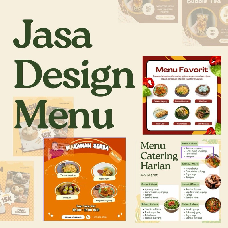 Jasa Design Menu