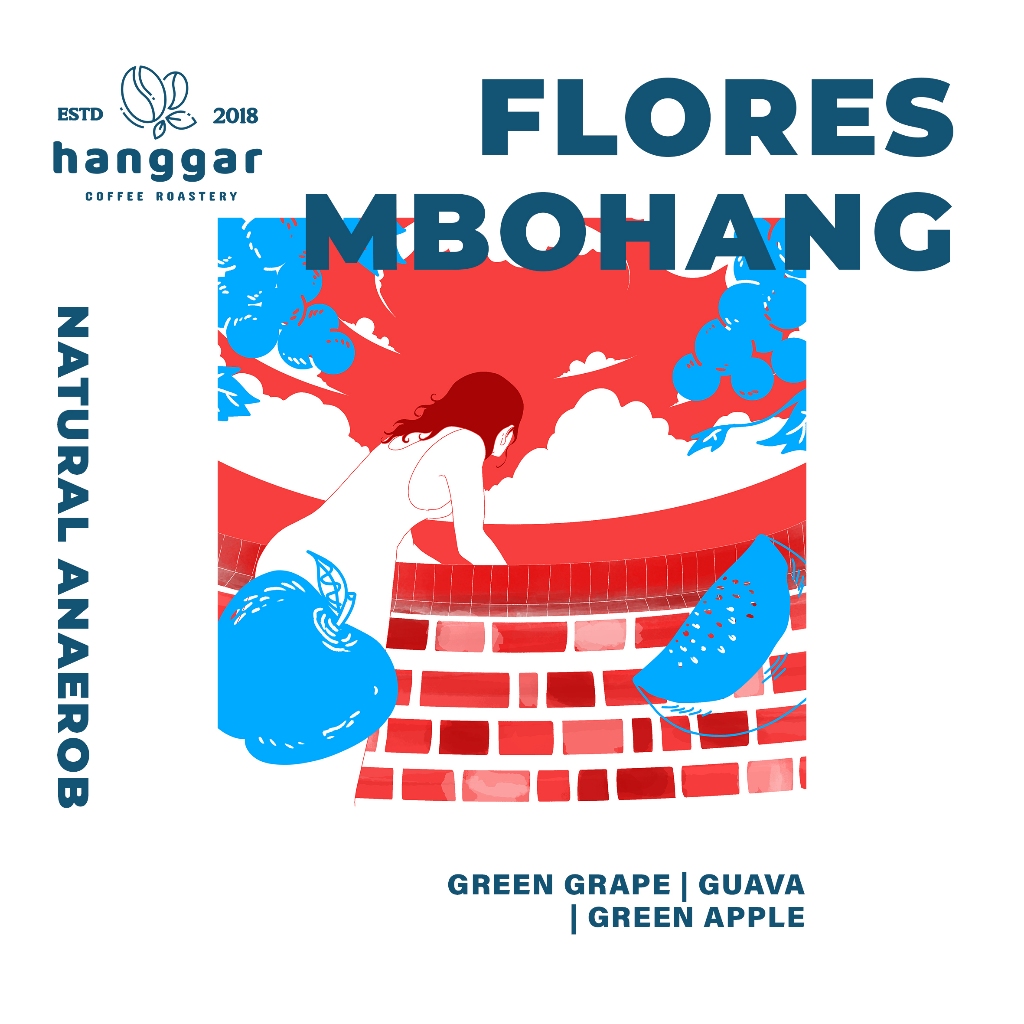 

Biji Kopi Coffee Bean Arabika Flores Mbohang Natural Anaerob Hanggar Roastery Original