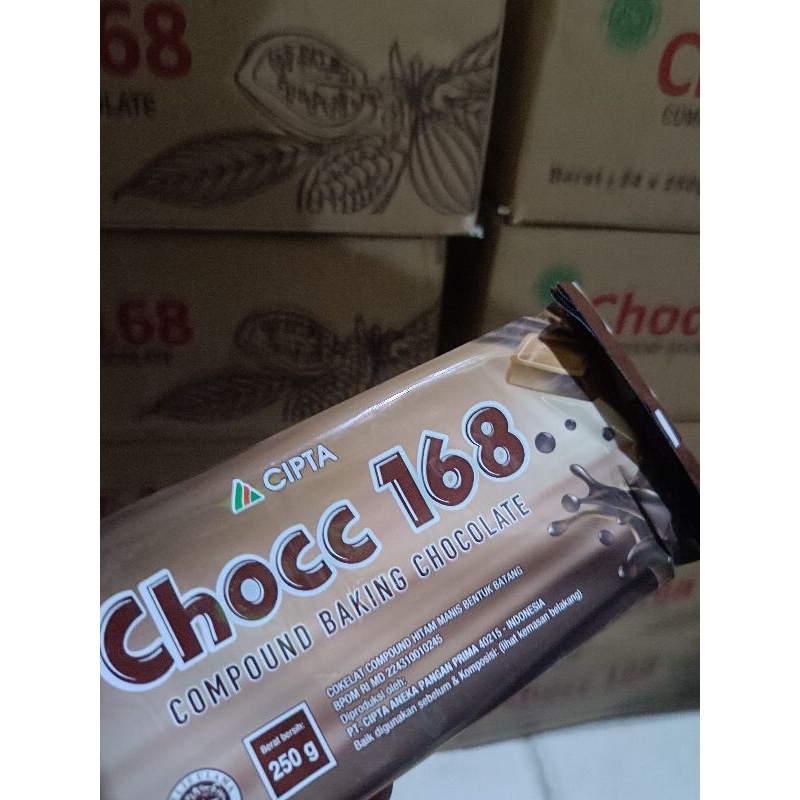 

CHOCC 168 250GR COKLAT BATANG