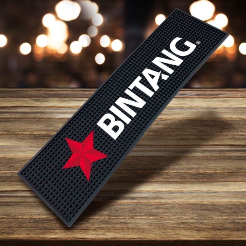 RUBBER MAT / ALAS GELAS / TATAKAN GELAS BIR BINTANG BESAR UNTUK DEKORASI RUMAH OR CAFE