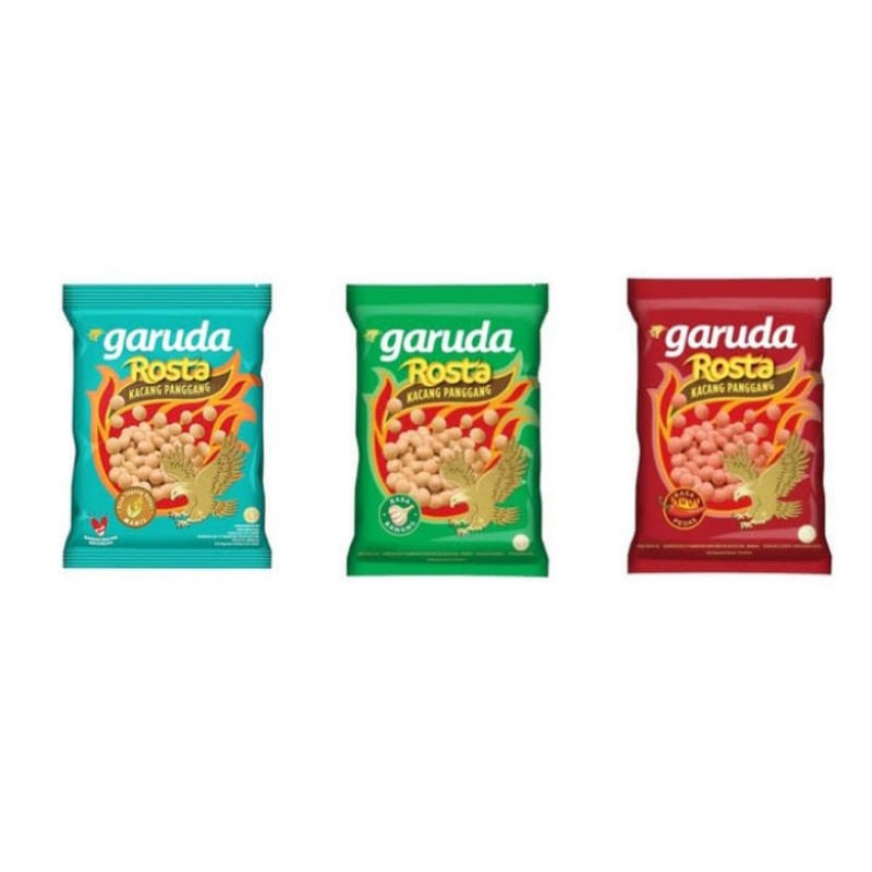 

GARUDA ROSTA KACANG PANGGANG RASA BAWANG DAN PEDAS 11gr - 10pcs