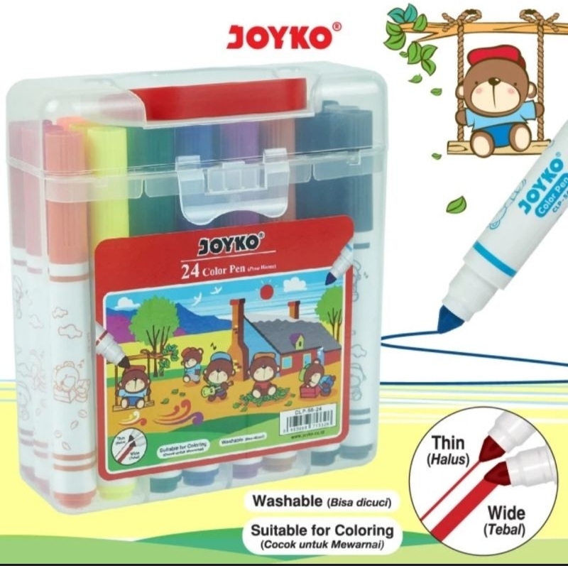 

Pulpen Pena Warna Color Pen Joyko CLP-56